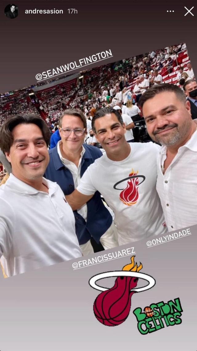 Mayor Suarez's office is mum on prime courtside seat at Heat