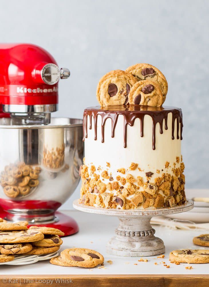 Gluten Free Chocolate Chip Cookie Cake