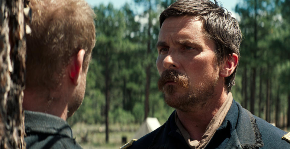 Christian Bale can currently be seen in Hostiles