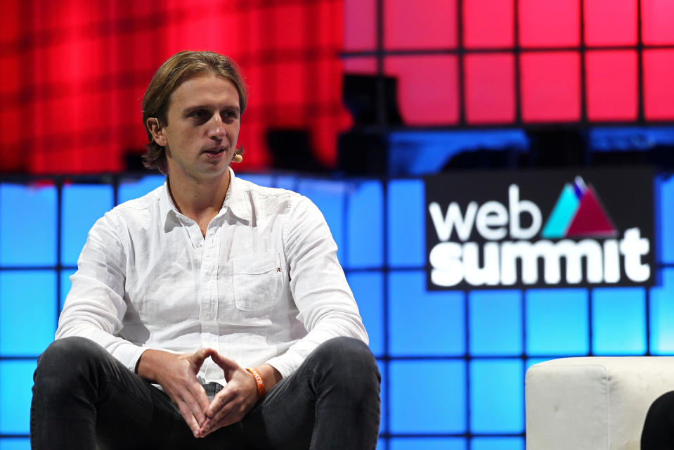 Revolut CEO, Nikolay Storonsky speaks at the Web Summit in Lisbon, Portugal, November 7, 2019. REUTERS/Pedro Nunes