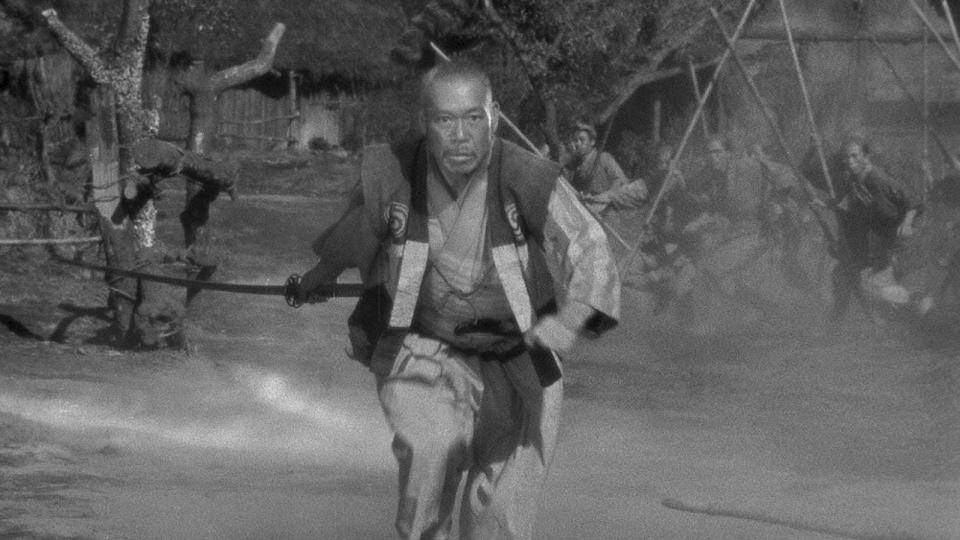 En esta imagen proporcionada por Janus Films, Takashi Shimura en una escena de "Los siete samuráis" de 1954. (Janus Films vía AP)