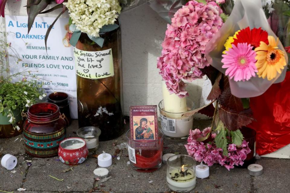 Funeral of Irish Musician Sinead O'Connor in Bray