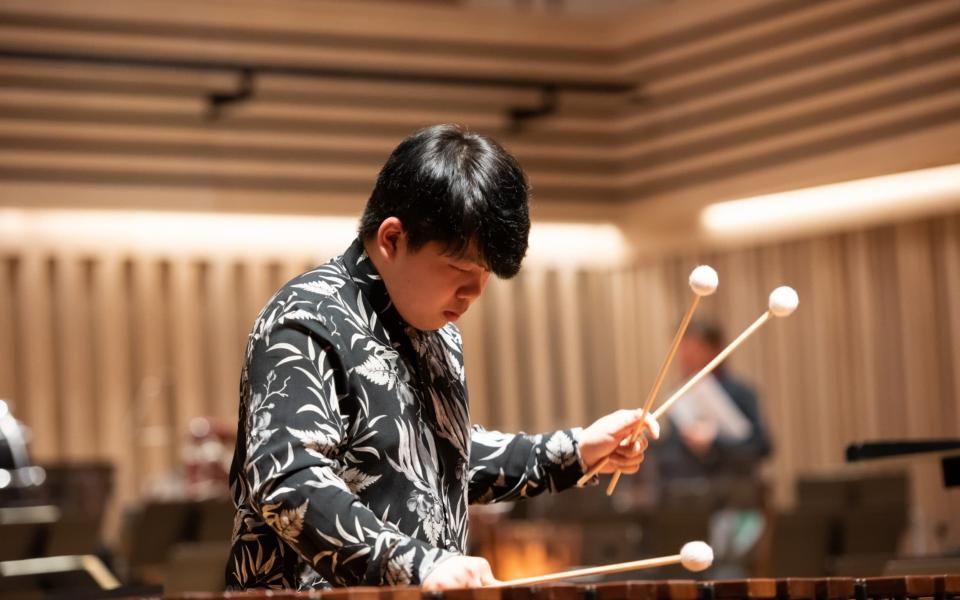 Zhang is only the second percussionist to win - Sara Porter