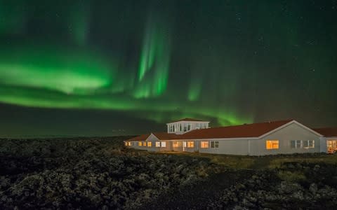 northern light inn, iceland