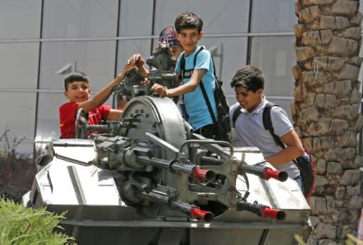 Tehran's Holy Defence Museum glorifies Iranians' immense public mobilisation against the invading forces of Saddam Hussein that saw everyone from children to pensioners sign up and sacrifice themselves as martyrs at the front