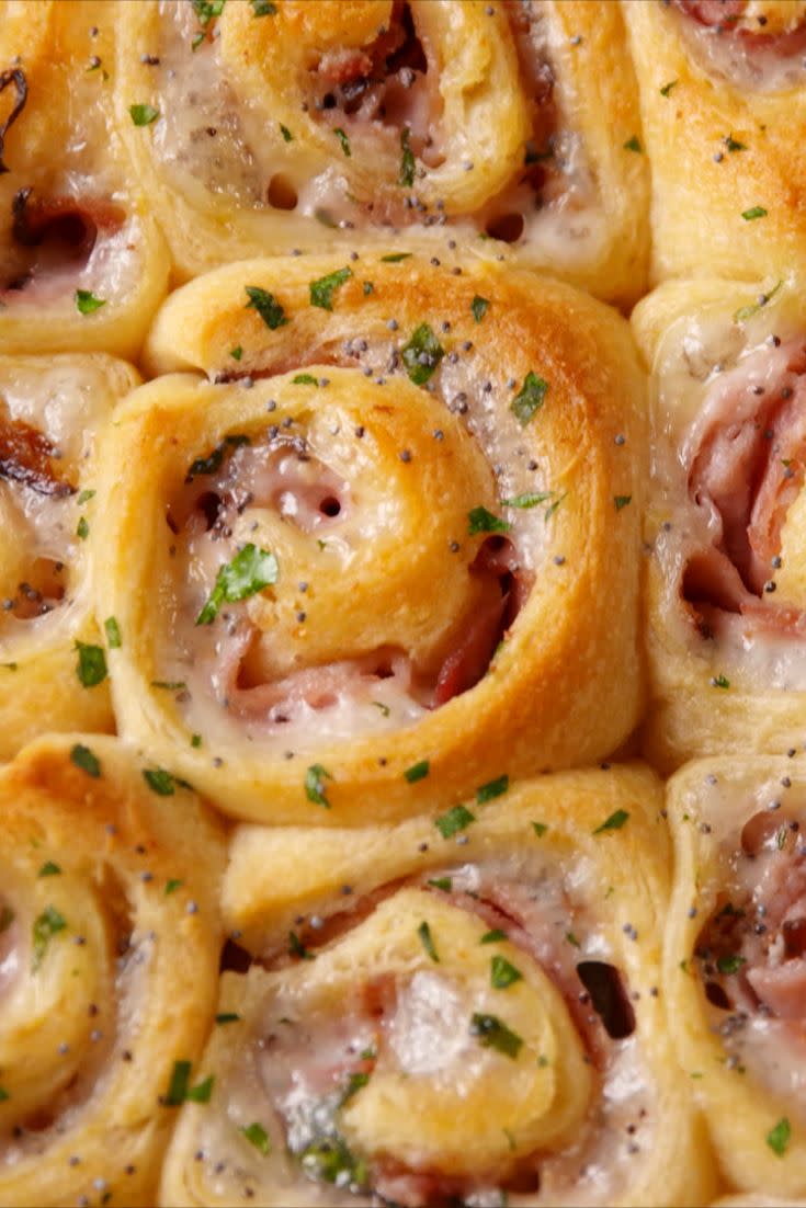 Ham & Cheese Pinwheels