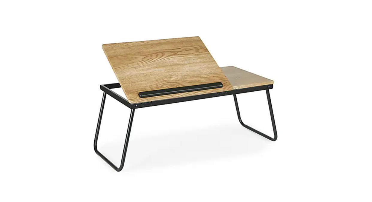 Dawson Oak Effect Laptop Stand from Dunelm