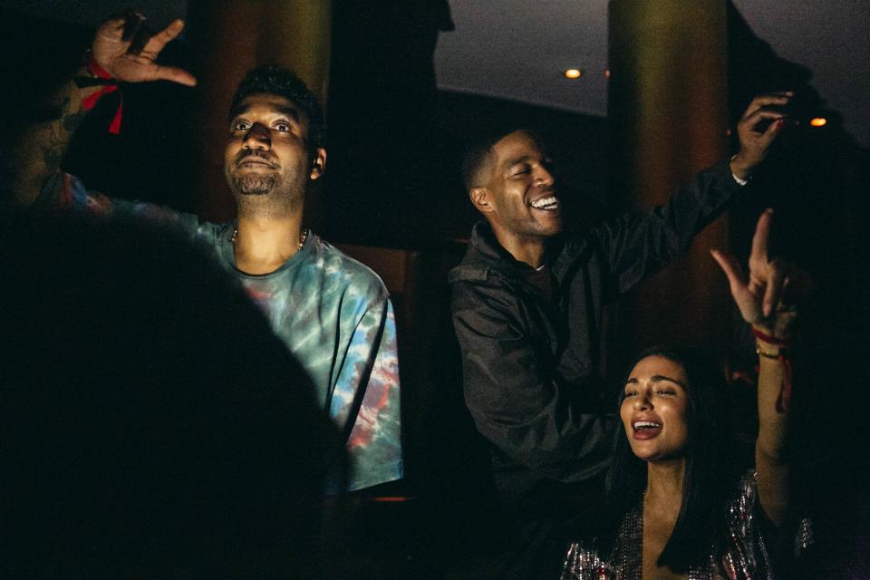 When Virgil and Acyde played the “A$AP Forever Remix,” Kid Cudi stood on a couch and sang along to his verse under a sea of iPhone lights. Find it somewhere on IG Stories...