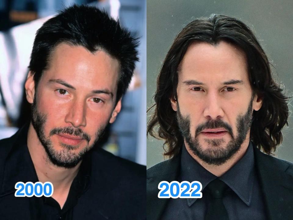 keanu reeves then and now