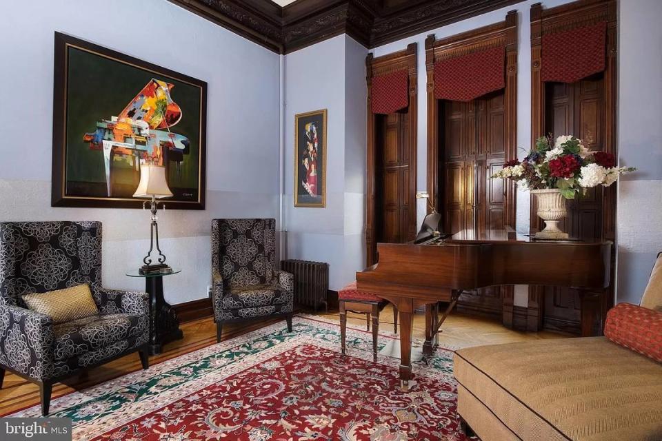 A view inside a common area of the home at 101 W. Linn St. in Bellefonte. Photo shared with permission from home’s listing agent, Peter Chiarkas of Kissinger, Bigatel and Brower Realtors.