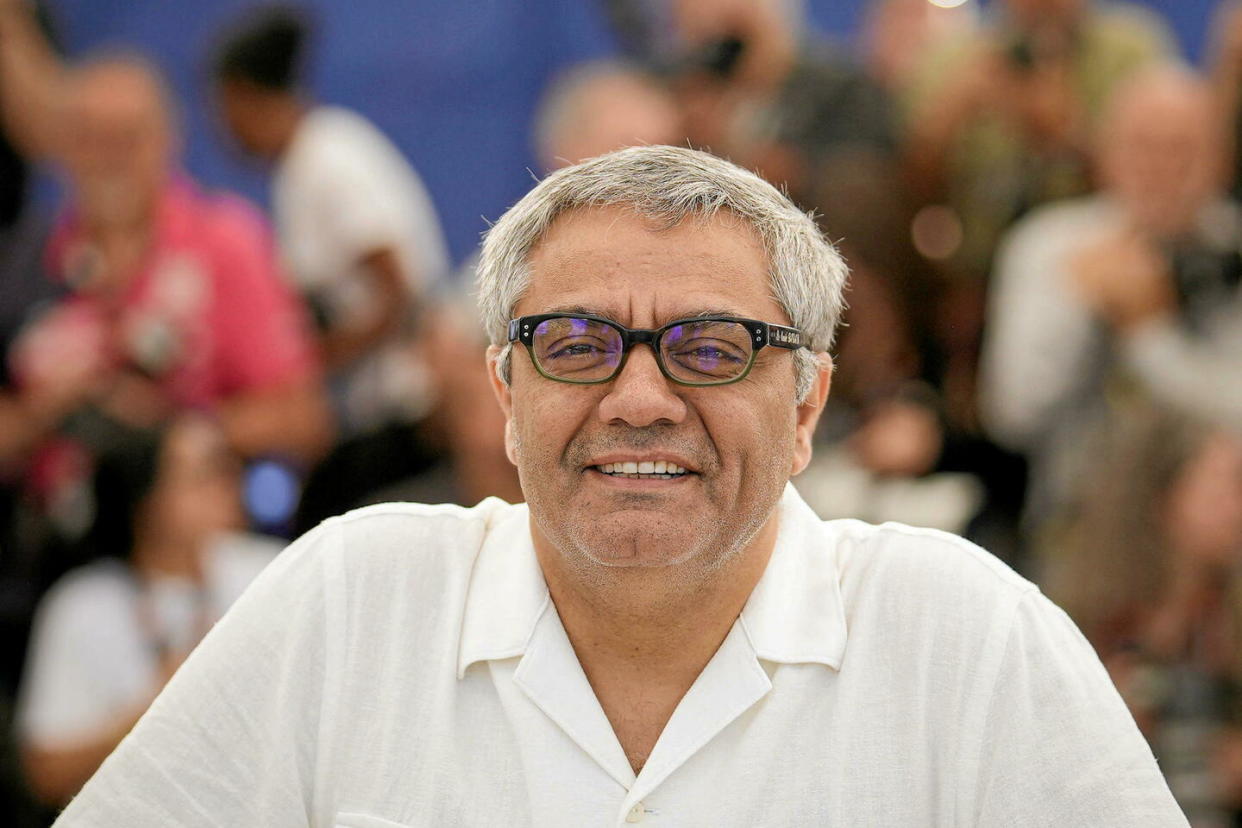 Mohammad Rasoulof au Festival de Cannes 2024.  - Credit:Andreea Alexandru/AP/SIPA