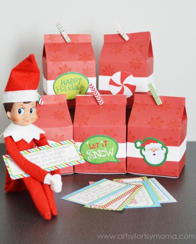 Elf on the Shelf Clues and Presents