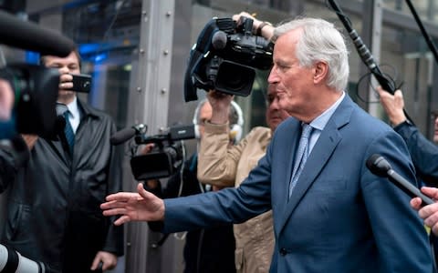 Michel Barnier - Credit: KENZO TRIBOUILLARD/&nbsp;AFP