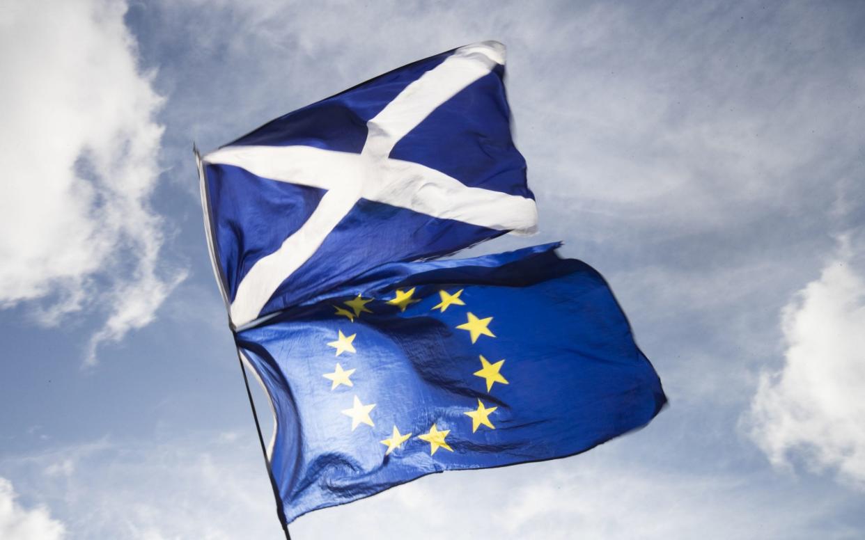 Scottish Government civil servants have been accused of making a propaganda film against Brexit - PA