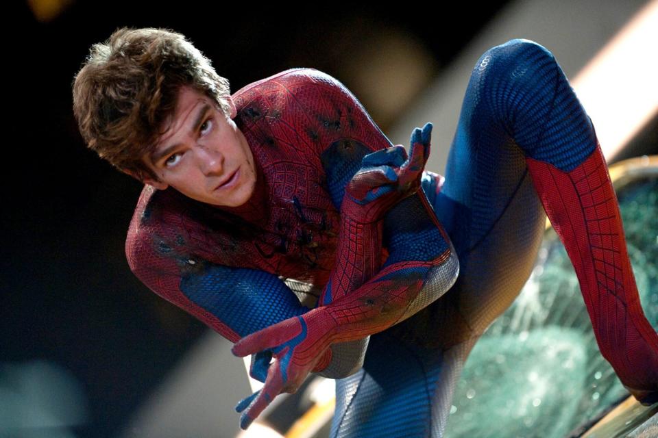 THE AMAZING SPIDER-MAN, Andrew Garfield, as Spider-Man, 2012. ph: Jamie Trueblood/©Columbia Pictures