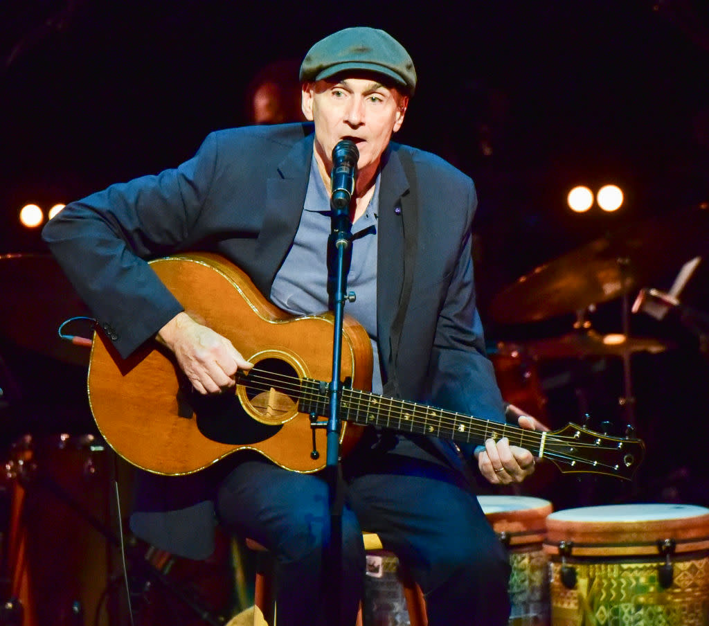 James Taylor says he was a "bad influence" on The Beatles in his early days in show business. (Photo: Rodin Eckenroth/Getty Images)