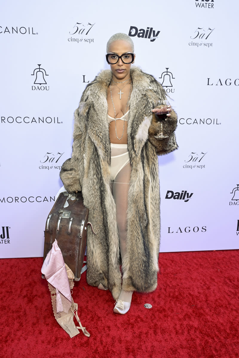Doja Cat at the Fashion Los Angeles Awards on April 28 in Beverly Hills, red carpet