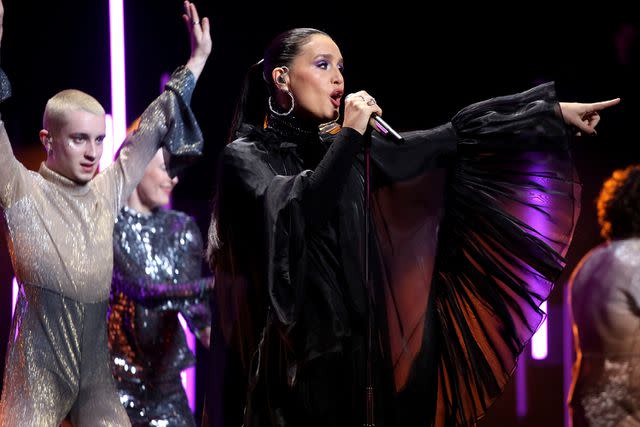 Lia Toby/BFC/Getty Images Jessie Ware performs in London in December 2022