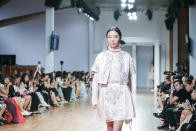 <p>The Spring/Summer 2016 “Courtyard” Collection by renowned Chinese haute couturier, Guo Pei. </p>