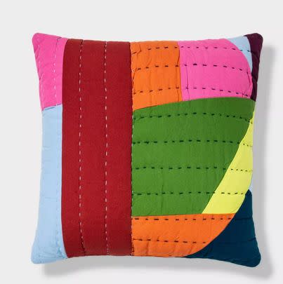 A colorful pillow to spruce up any space