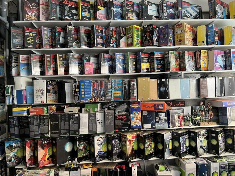A collector is selling thousands of game consoles for $1 million
