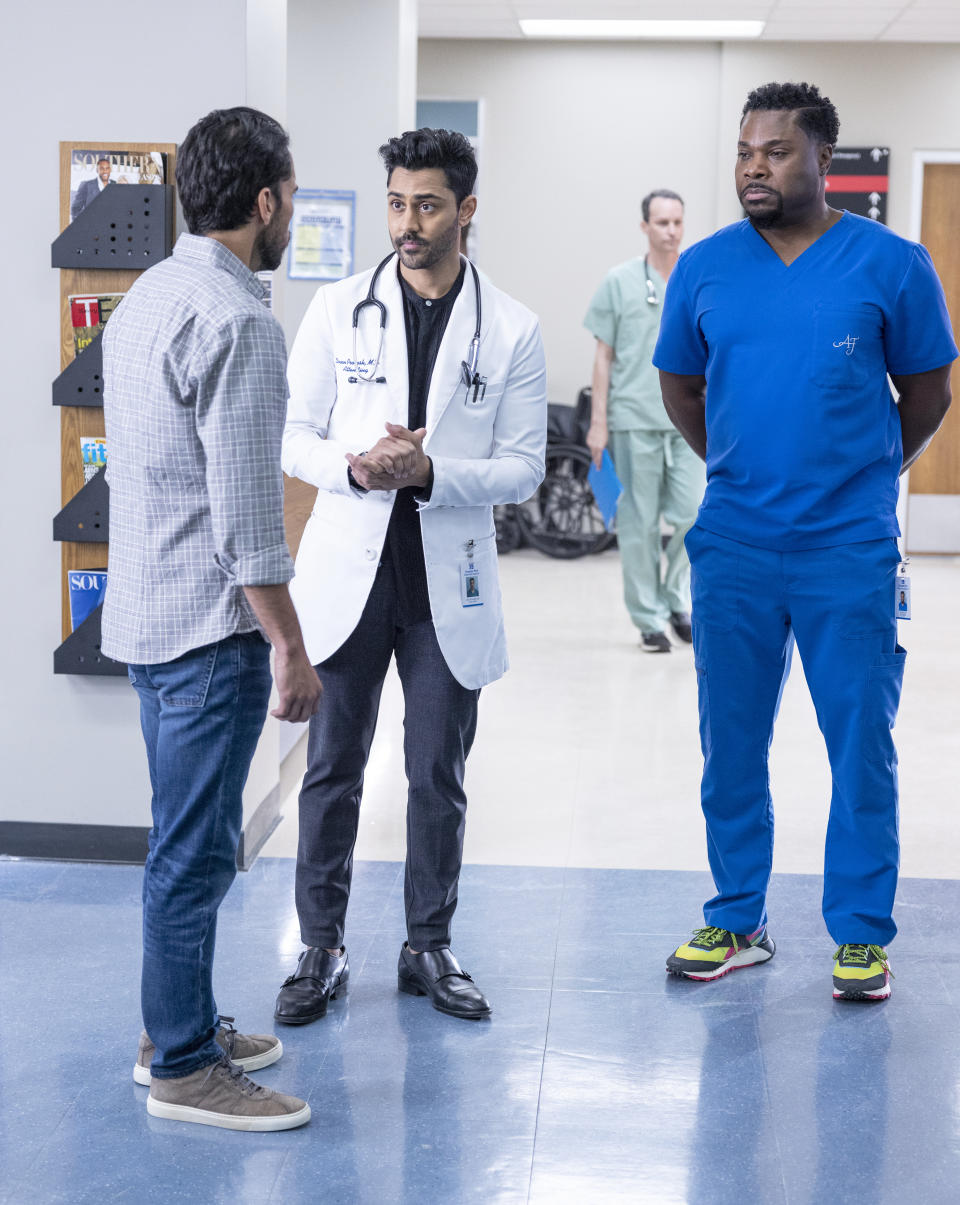 Manish Dayal and Malcolm-Jamal Warner - Credit: Nathan Bolster/Fox