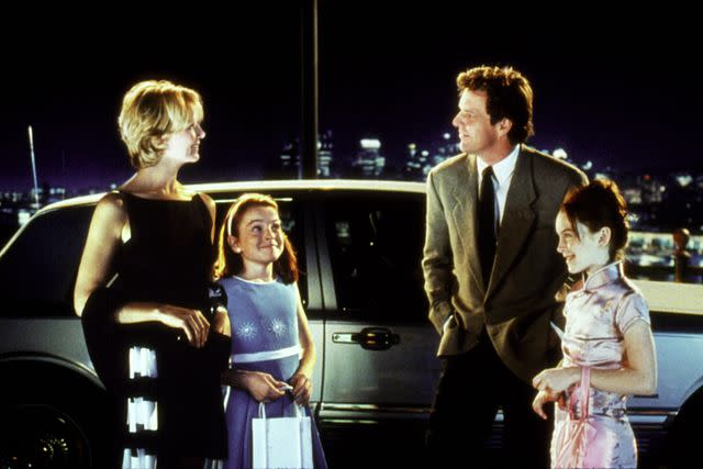 <p>Everett</p> Natasha Richardson, Lindsay Lohan, Dennis Quaid, and Lindsay Lohan (again) in 'The Parent Trap'