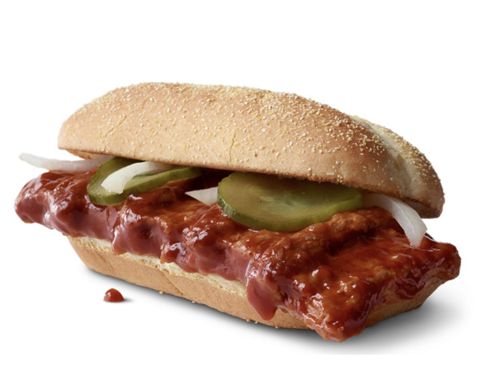 The McRib returned in December to much fanfare.