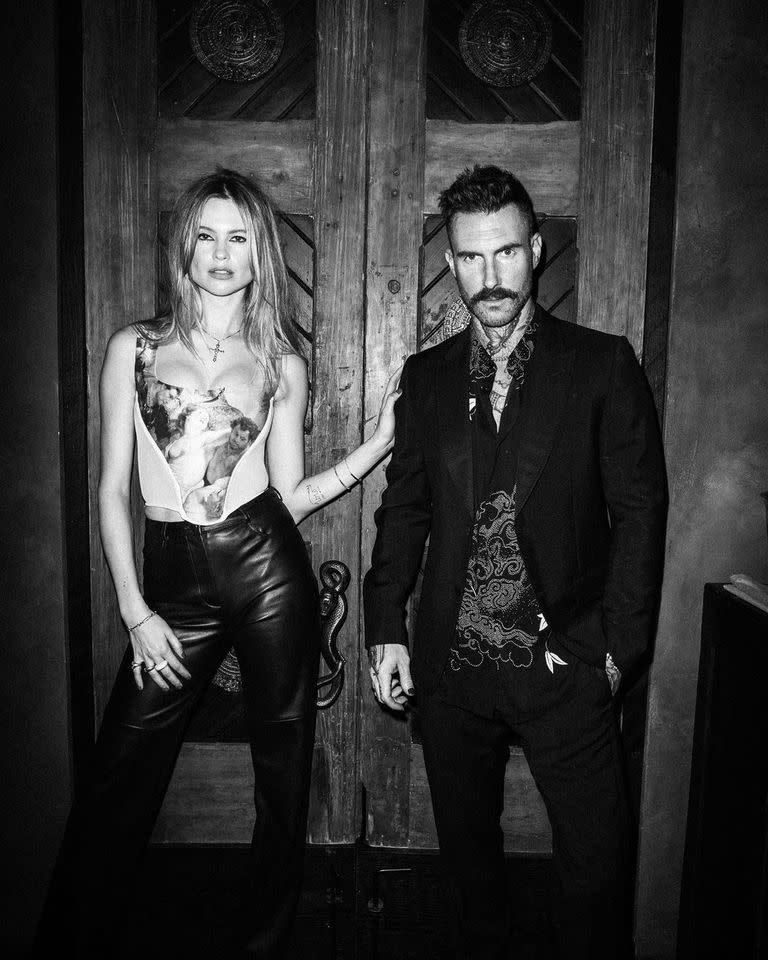 Adam Levine y Behati Prinsloo se casaron en 2014.