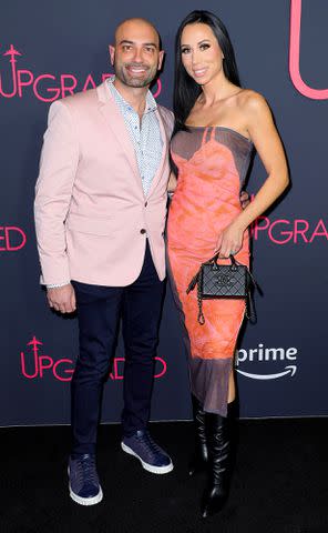 <p>Michael Loccisano/Getty Images</p> John Fuda and Rachel Fuda