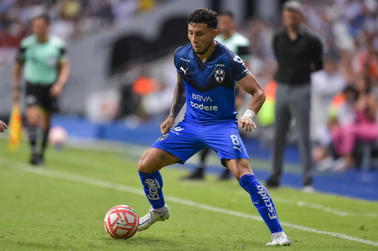 Joao Rojas sufrió una lesión con Monterrey que lo dejará fuera de las canchas ocho meses aproximadamente (Foto: Azael Rodriguez/Getty Images)