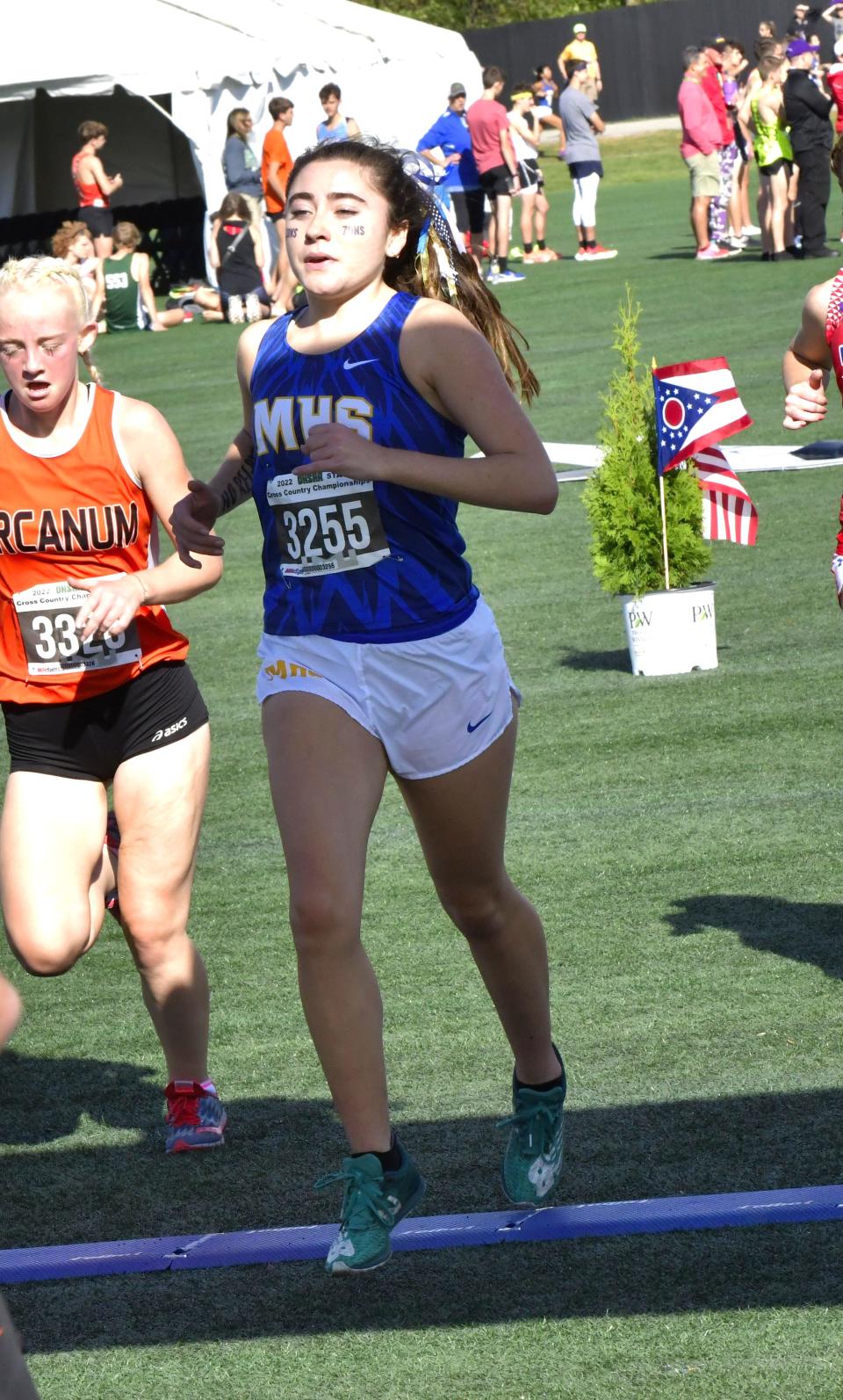 Madeira's Izzy Arredondo was the Amazons' highest finisher at the state championships, finishing in 53rd place.