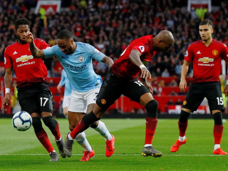 Manchester United vs Man City LIVE: Stream, score, teams and latest updates from Premier League