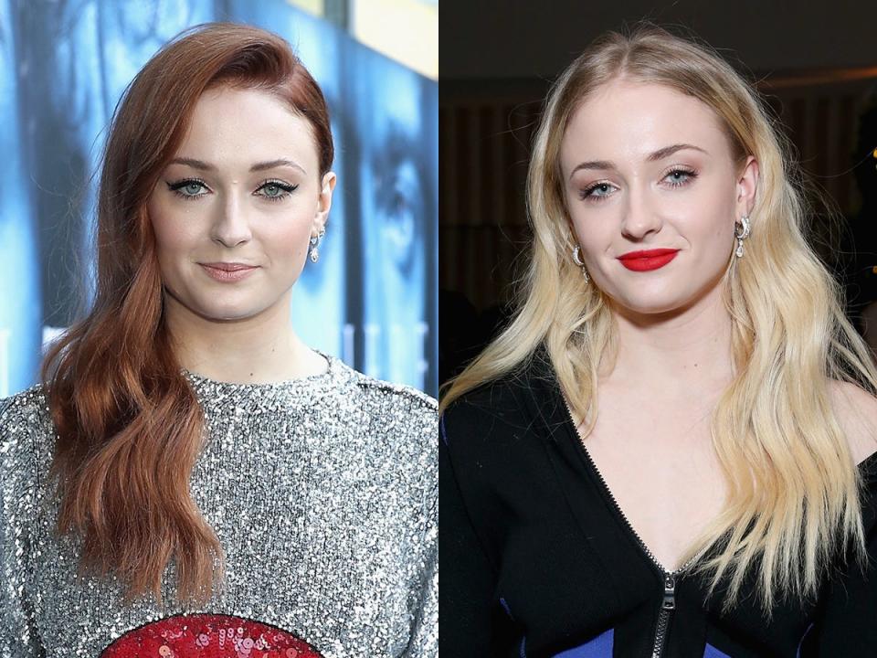 sophie turner hair