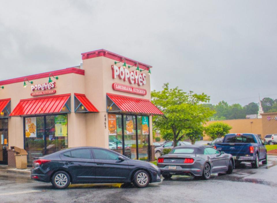 Popeyes Is Opening Its First DriveThru In This New Market