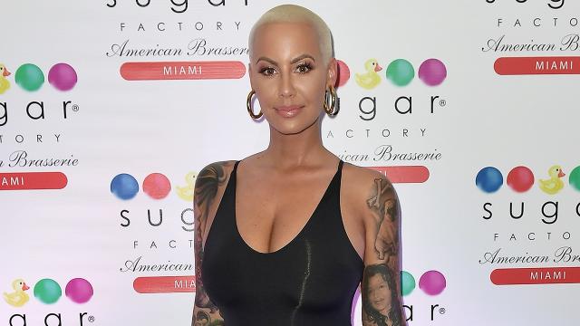 Amber Rose shares video before breast reduction surgery