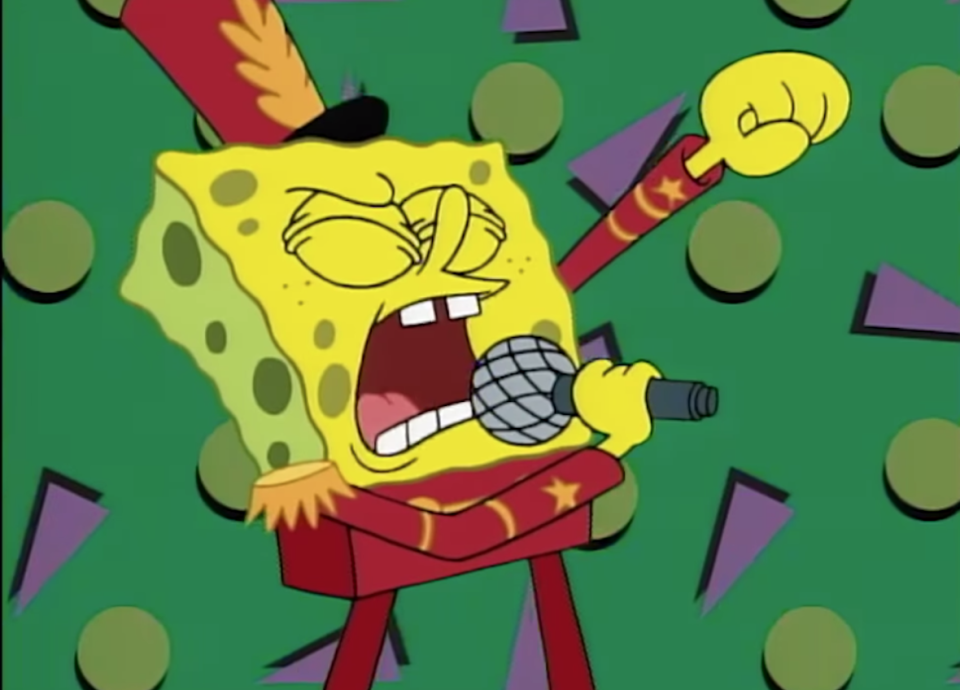 SpongeBob at the Super Bowl? (via Nickelodeon)