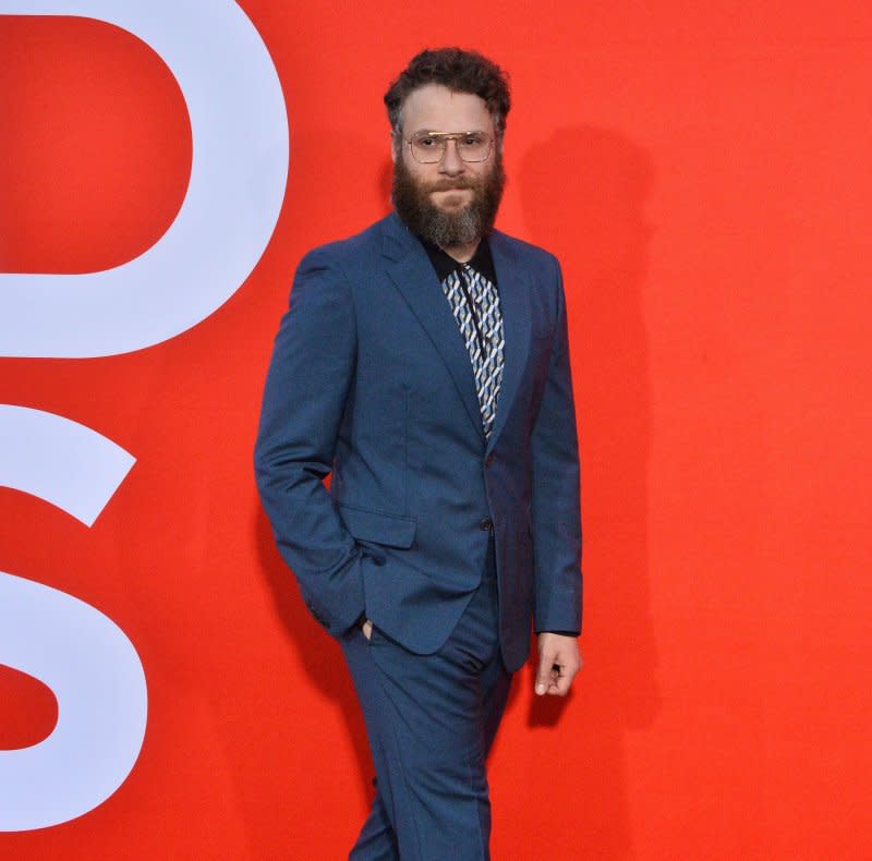 Seth Rogen attends the premiere of "Good Boys" at the Regency Village Theatre in the Westwood section of Los Angeles on August 14, 2019. The actor turns 42 on April 15. File Photo by Jim Ruymen/UPI