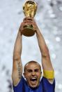 Italy captain Fabio Cannavaro lifts the World Cup trophy at Berlin’s Olympic Stadium after winning the 2006 finals, which is nicknamed 'the summer fairytale' in Germany