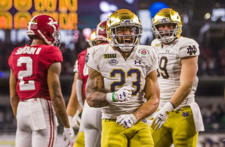 Kyren Williams will be a linchpin of Notre Dame's ground game.