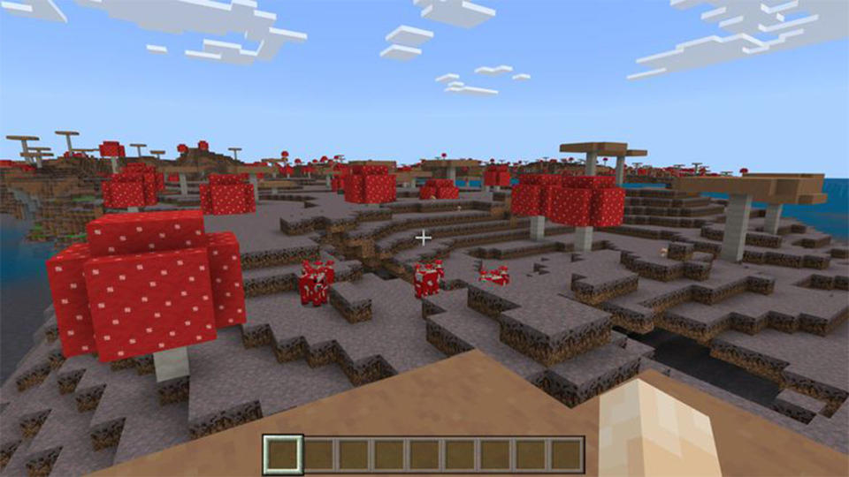 Minecraft seed location screenshots