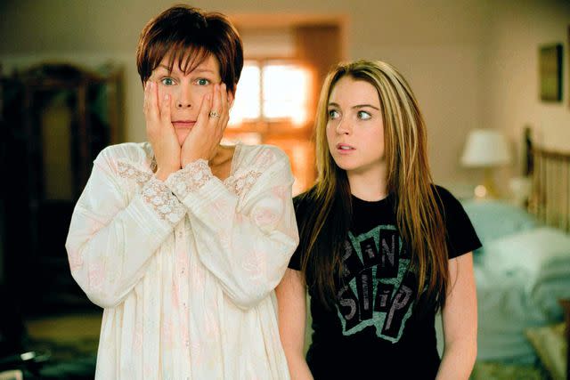 Everett Jamie Lee Curtis and Lindsay Lohan in 'Freaky Friday'