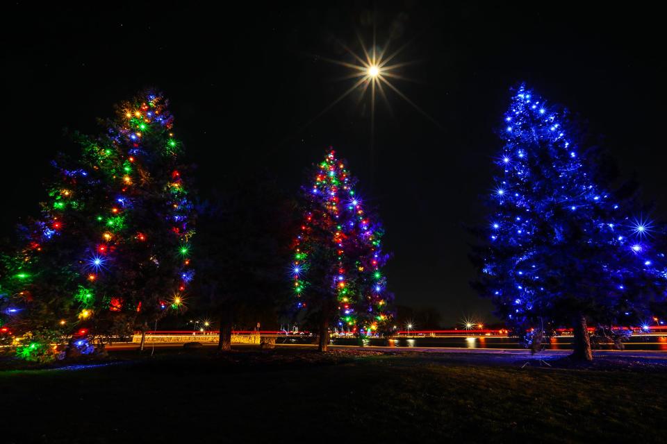 The Holiday Lights at Lakeside Park will be on display Nov. 23 through Jan. 1