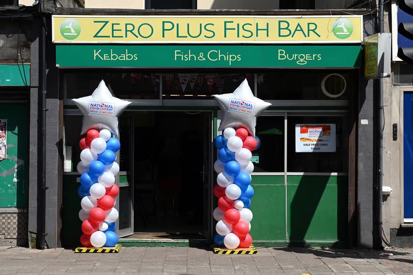 Chip shop in Canton, Cardiff- Zero Plus Fish Bar