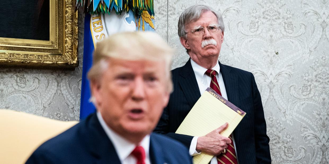 Donald Trump; John Bolton