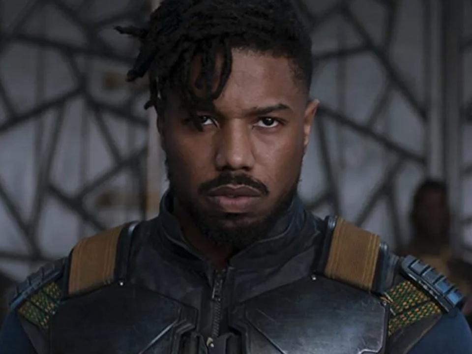 Michael B. Jordan as Killmonger in "Black Panther."