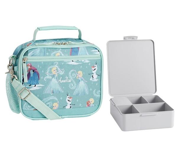 Mackenzie Aqua Frozen Backpack & Lunch Bundle, Set of 3