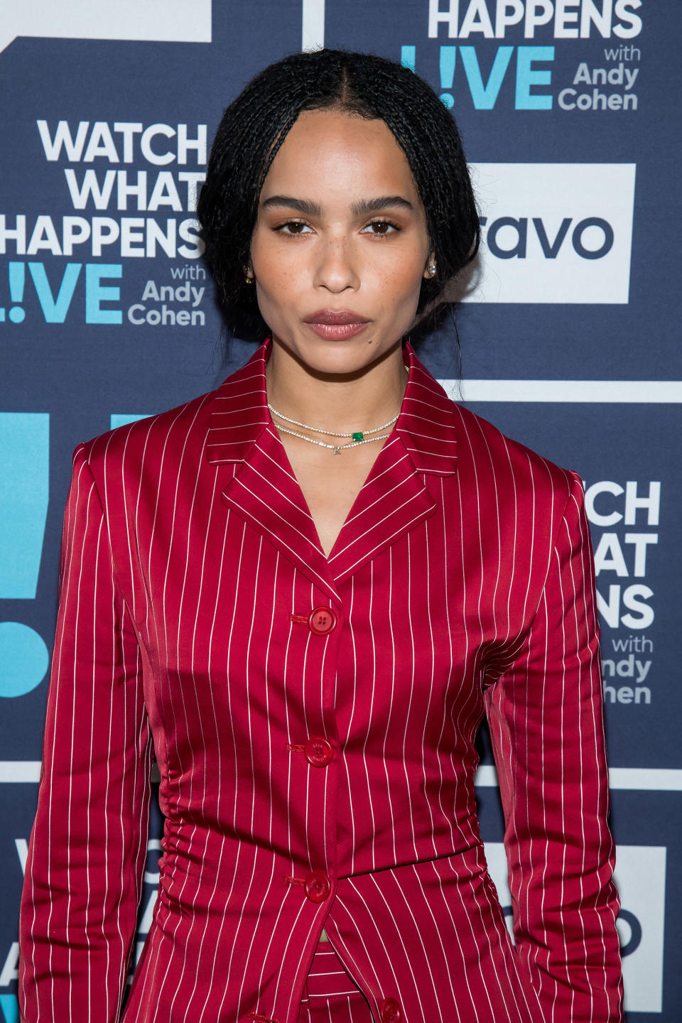 Zoe Kravitz is calling for the forest fire to take centre stage. Photo: Getty Images