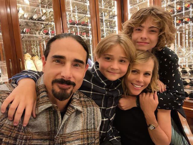 <p>Kevin Richardson/Instagram</p> Kevin Richardson of Backstreet Boys and his family