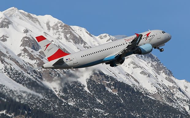 Flying into Innsbruck airport requires pilots to have special training
